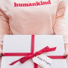 Stacking elf gift boxes Christmas Hampers | Kind Box